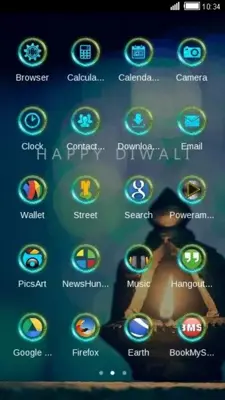 Diwali Theme android App screenshot 1