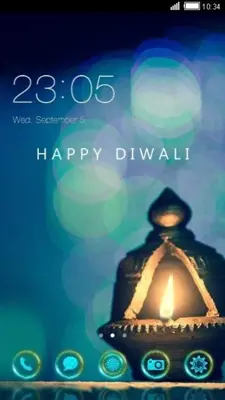 Diwali Theme android App screenshot 3